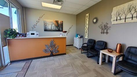 front desk at Hearing HealthCare Centers in Creston